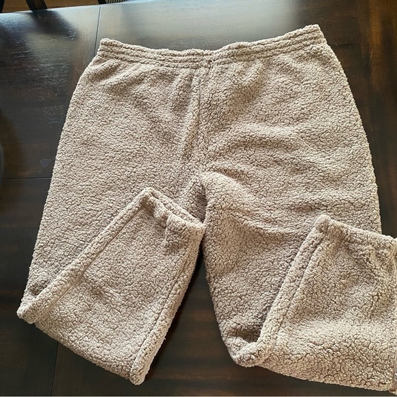 NWT SKIMS Teddy Pants Sherpa Jogger Desert 3X - Picture 6 of 14